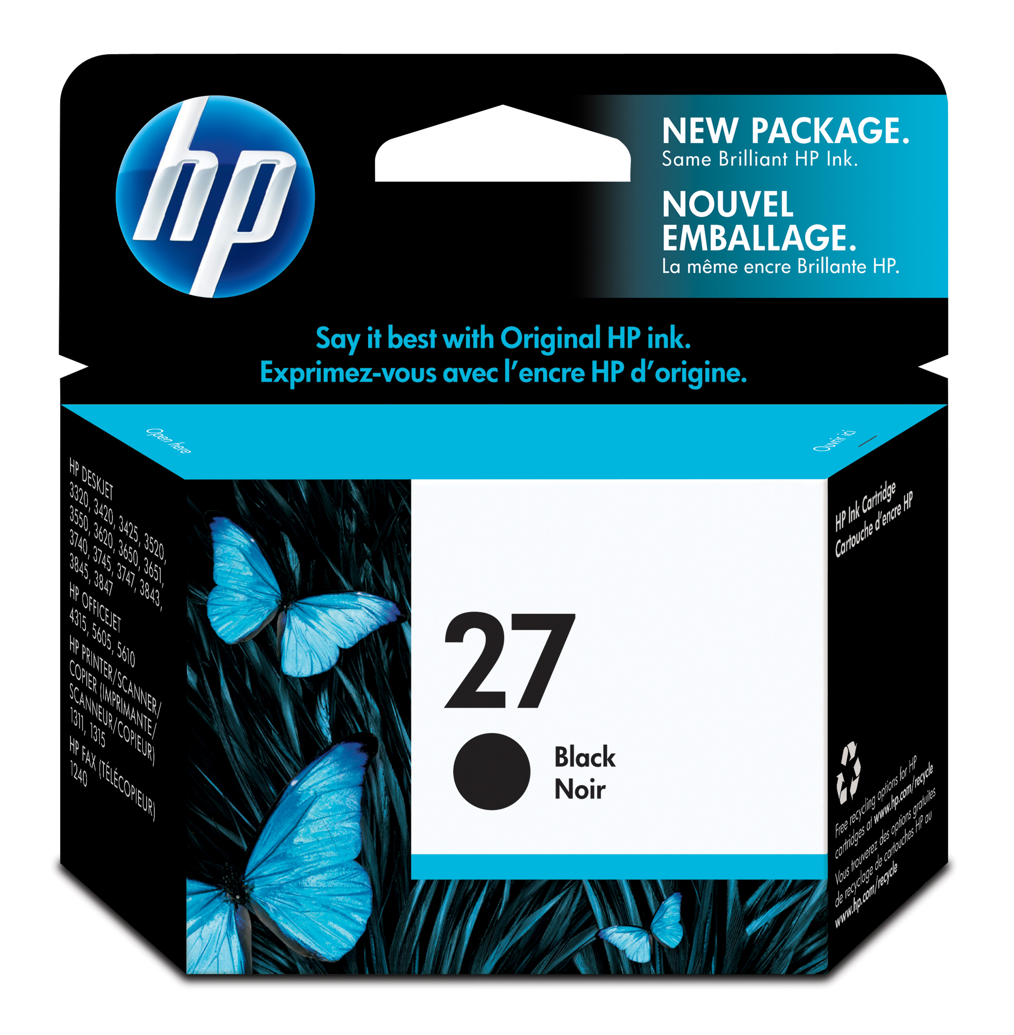 HP 27 ink cartridge